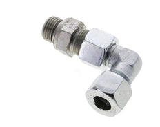 14S & G1/2'' Zink plated Steel Elbow Cutting Fitting with Male Threads 630 bar Adjustable ISO 8434-1