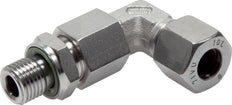 18L & G1/2'' Stainless Steel Elbow Compression Fitting with Male Threads 315 bar Adjustable ISO 8434-1