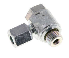 6LL & M10x1 Zink plated Steel Swivel Joint Cutting Fitting with Male Threads 100 bar Rotatable ISO 8434-1