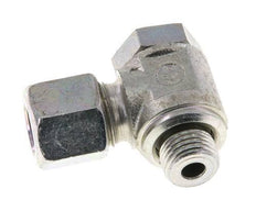 8LL & M10x1 Zink plated Steel Swivel Joint Cutting Fitting with Male Threads 100 bar Rotatable ISO 8434-1