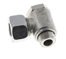 15L & M18x1.5 Zink plated Steel Swivel Joint Cutting Fitting with Male Threads 250 bar Rotatable ISO 8434-1