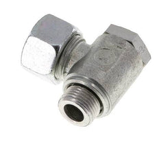 15L & M18x1.5 Zink plated Steel Swivel Joint Cutting Fitting with Male Threads 250 bar Rotatable ISO 8434-1