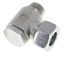 18L & M22x1.5 Zink plated Steel Swivel Joint Cutting Fitting with Male Threads 160 bar Rotatable ISO 8434-1