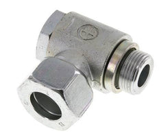 18L & M22x1.5 Zink plated Steel Swivel Joint Cutting Fitting with Male Threads 160 bar Rotatable ISO 8434-1