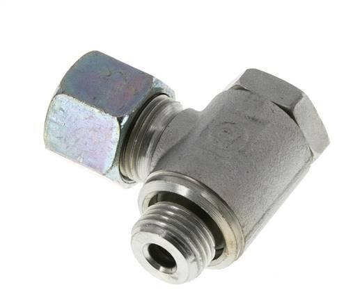 10S & M16x1.5 Zink plated Steel Swivel Joint Cutting Fitting with Male Threads 250 bar Rotatable ISO 8434-1
