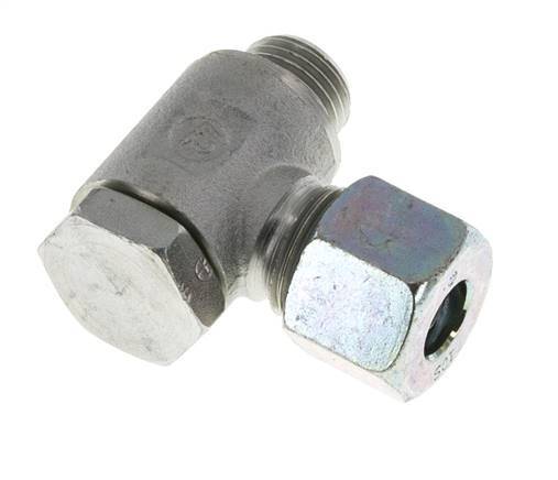 10S & M16x1.5 Zink plated Steel Swivel Joint Cutting Fitting with Male Threads 250 bar Rotatable ISO 8434-1