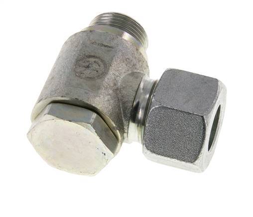 16S & M22x1.5 Zink plated Steel Swivel Joint Cutting Fitting with Male Threads 160 bar Rotatable ISO 8434-1