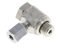 4LL & G1/8'' Zink plated Steel Swivel Joint Cutting Fitting with Male Threads 100 bar Rotatable ISO 8434-1