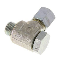 6LL & G1/8'' Zink plated Steel Swivel Joint Cutting Fitting with Male Threads 100 bar Rotatable ISO 8434-1