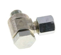6LL & G1/8'' Zink plated Steel Swivel Joint Cutting Fitting with Male Threads 100 bar Rotatable ISO 8434-1