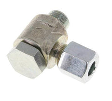 6LL & G1/8'' Zink plated Steel Swivel Joint Cutting Fitting with Male Threads 100 bar Rotatable ISO 8434-1