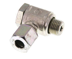 8L & G1/4'' Zink plated Steel Swivel Joint Cutting Fitting with Male Threads 250 bar Rotatable ISO 8434-1