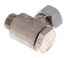 15L & G1/2'' Zink plated Steel Swivel Joint Cutting Fitting with Male Threads 250 bar Rotatable ISO 8434-1
