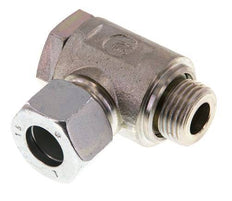 15L & G1/2'' Zink plated Steel Swivel Joint Cutting Fitting with Male Threads 250 bar Rotatable ISO 8434-1