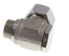22L & G3/4'' Zink plated Steel Swivel Joint Cutting Fitting with Male Threads 160 bar Rotatable ISO 8434-1