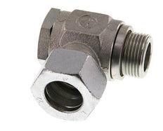 22L & G3/4'' Zink plated Steel Swivel Joint Cutting Fitting with Male Threads 160 bar Rotatable ISO 8434-1