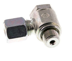 6S & G1/4'' Zink plated Steel Swivel Joint Cutting Fitting with Male Threads 250 bar Rotatable ISO 8434-1