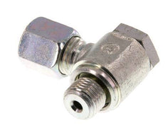 6S & G1/4'' Zink plated Steel Swivel Joint Cutting Fitting with Male Threads 250 bar Rotatable ISO 8434-1