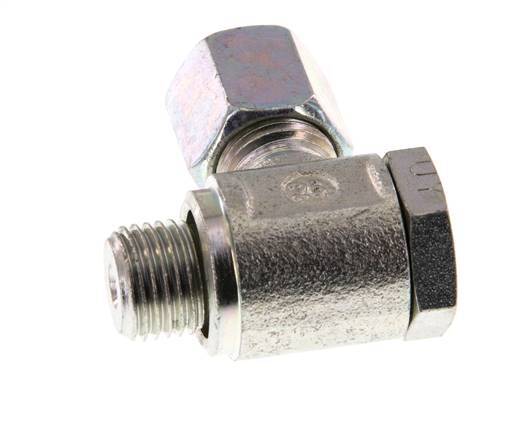 6S & G1/4'' Zink plated Steel Swivel Joint Cutting Fitting with Male Threads 250 bar Rotatable ISO 8434-1