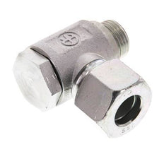 16S & G1/2'' Zink plated Steel Swivel Joint Cutting Fitting with Male Threads 160 bar Rotatable ISO 8434-1