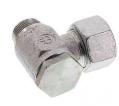 20S & G3/4'' Zink plated Steel Swivel Joint Cutting Fitting with Male Threads 160 bar Rotatable ISO 8434-1
