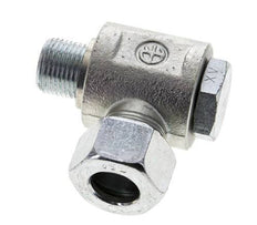 15L & M18x1.5 Zink plated Steel Swivel Joint Cutting Fitting with Male Threads 315 bar Rotatable ISO 8434-1