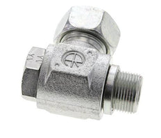 18L & M22x1.5 Zink plated Steel Swivel Joint Cutting Fitting with Male Threads 315 bar Rotatable ISO 8434-1