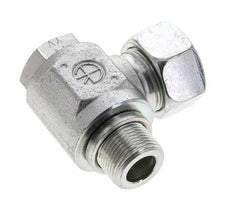 18L & M22x1.5 Zink plated Steel Swivel Joint Cutting Fitting with Male Threads 315 bar Rotatable ISO 8434-1