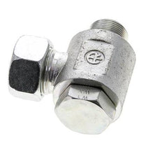22L & M26x1.5 Zink plated Steel Swivel Joint Cutting Fitting with Male Threads 160 bar Rotatable ISO 8434-1