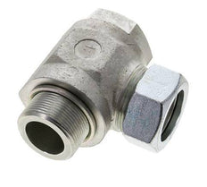 35L & M42x2 Zink plated Steel Swivel Joint Cutting Fitting with Male Threads 160 bar Rotatable ISO 8434-1