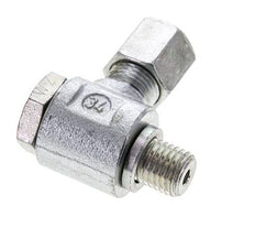 6S & M12x1.5 Zink plated Steel Swivel Joint Cutting Fitting with Male Threads 400 bar Rotatable ISO 8434-1