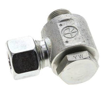 12S & M18x1.5 Zink plated Steel Swivel Joint Cutting Fitting with Male Threads 400 bar Rotatable ISO 8434-1