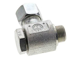 12S & M18x1.5 Zink plated Steel Swivel Joint Cutting Fitting with Male Threads 400 bar Rotatable ISO 8434-1