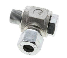 14S & M20x1.5 Zink plated Steel Swivel Joint Cutting Fitting with Male Threads 400 bar Rotatable ISO 8434-1