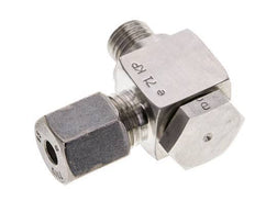 6S & M12x1.5 Stainless Steel Swivel Joint Cutting Fitting with Male Threads 400 bar Rotatable ISO 8434-1