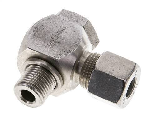 10S & M16x1.5 Stainless Steel Swivel Joint Cutting Fitting with Male Threads 400 bar Rotatable ISO 8434-1