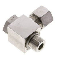 12S & M18x1.5 Stainless Steel Swivel Joint Cutting Fitting with Male Threads 400 bar Rotatable ISO 8434-1