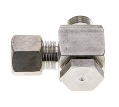 10S & M16x1.5 Stainless Steel Swivel Joint Compression Fitting with Male Threads 400 bar Rotatable ISO 8434-1