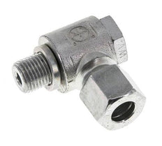 10L & G1/4'' Zink plated Steel Swivel Joint Cutting Fitting with Male Threads 315 bar Rotatable ISO 8434-1