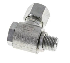 10L & G1/4'' Zink plated Steel Swivel Joint Cutting Fitting with Male Threads 315 bar Rotatable ISO 8434-1