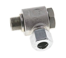 12L & G3/8'' Zink plated Steel Swivel Joint Cutting Fitting with Male Threads 315 bar Rotatable ISO 8434-1