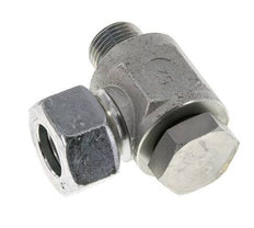 18L & G1/2'' Zink plated Steel Swivel Joint Cutting Fitting with Male Threads 315 bar Rotatable ISO 8434-1