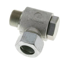 22L & G3/4'' Zink plated Steel Swivel Joint Cutting Fitting with Male Threads 160 bar Rotatable ISO 8434-1