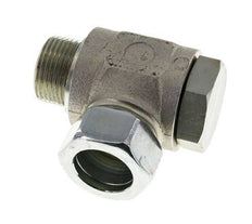 28L & G1'' Zink plated Steel Swivel Joint Cutting Fitting with Male Threads 160 bar Rotatable ISO 8434-1