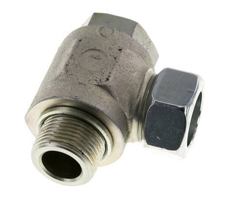 28L & G1'' Zink plated Steel Swivel Joint Cutting Fitting with Male Threads 160 bar Rotatable ISO 8434-1