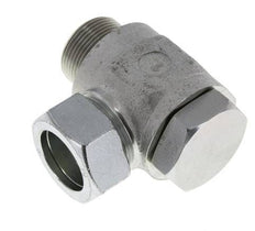 35L & G1-1/4'' Zink plated Steel Swivel Joint Cutting Fitting with Male Threads 160 bar Rotatable ISO 8434-1