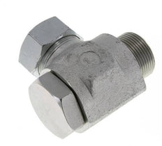 35L & G1-1/4'' Zink plated Steel Swivel Joint Cutting Fitting with Male Threads 160 bar Rotatable ISO 8434-1