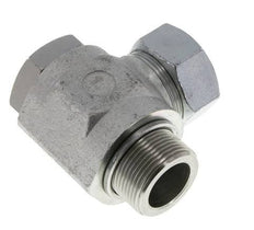 35L & G1-1/4'' Zink plated Steel Swivel Joint Cutting Fitting with Male Threads 160 bar Rotatable ISO 8434-1