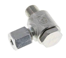 6S & G1/4'' Zink plated Steel Swivel Joint Cutting Fitting with Male Threads 400 bar Rotatable ISO 8434-1