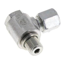 6S & G1/4'' Zink plated Steel Swivel Joint Cutting Fitting with Male Threads 400 bar Rotatable ISO 8434-1